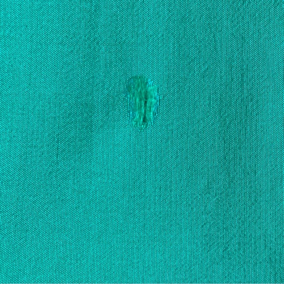 Calypso St. Barth Green Silk Tunic Dress - Picture 11 of 14